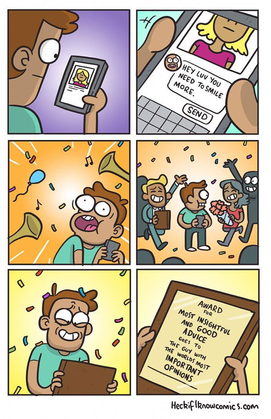 Artist Shows In Hilarious Comics The Absurdity Of Our Lives