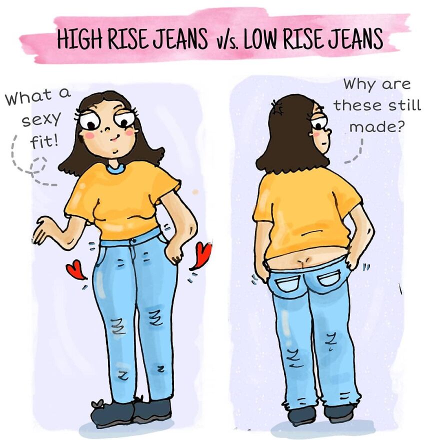 30 New Hilarious Comics About The Struggle Of A Girl That Is Totally Relatable