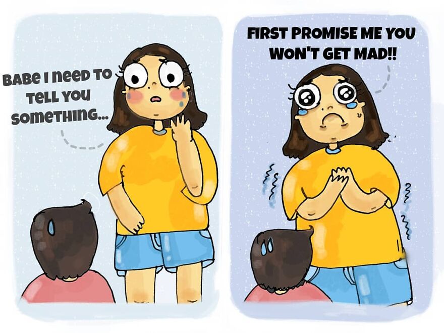 30 New Hilarious Comics About The Struggle Of A Girl That Is Totally Relatable