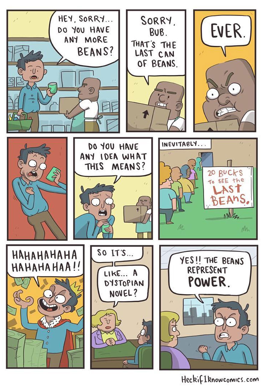 Artist Shows In Hilarious Comics The Absurdity Of Our Lives