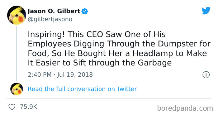 Yeah, & In Europe, Their Dumpsters Are Air Conditioned...