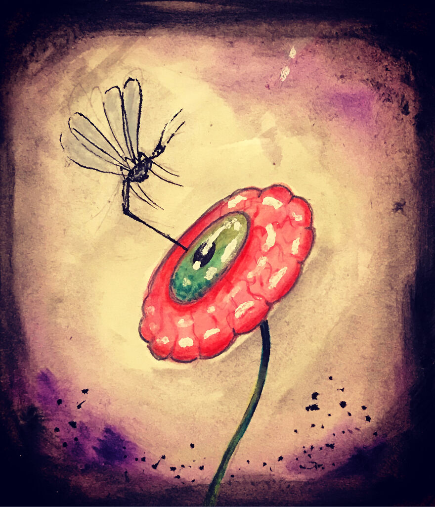 I Drew A Flower Every Day For A Year, And Here Are 40 Of My Best Works