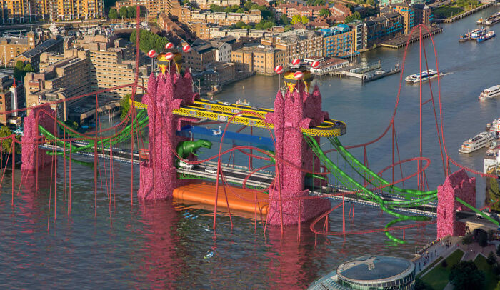 Designers Portrayed What These 4 Famous London Landmarks Would Look Like If They Were Built According To Children&rsquo;s Drawings