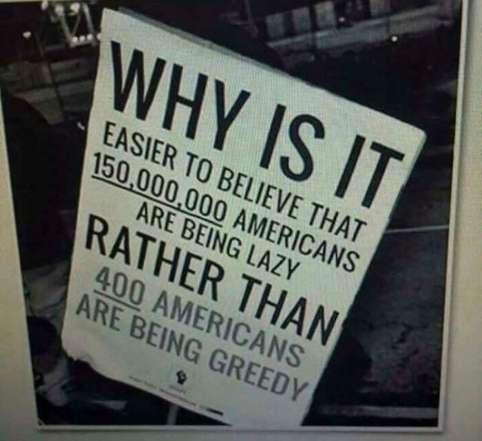 We’re Taught To Admire The Rich & Laziness Is The Only Thing Keeping Me From Being Rich. Just A Few More 60 Hr Work Weeks...