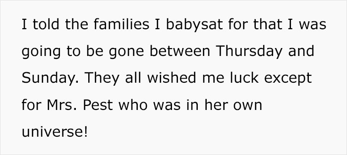 Babysitter Goes Out Of Town For 4 Days, Entitled Mother Spams Her Parents By Calling Every Day And Asking For A Sitter