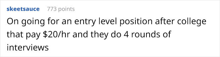 14 Times People Were Shocked By How Ridiculously Formal Minimum Wage Job Interviews Were, And Opposite Stories