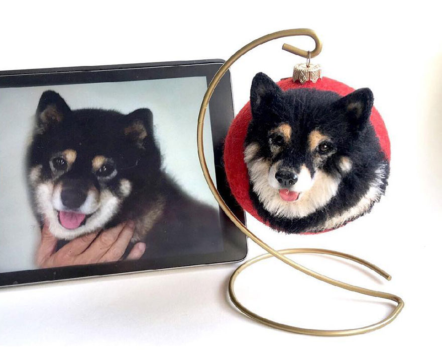 I Use Sheep's Wool To Create Realistic Felted 3D Portraits Of Animals