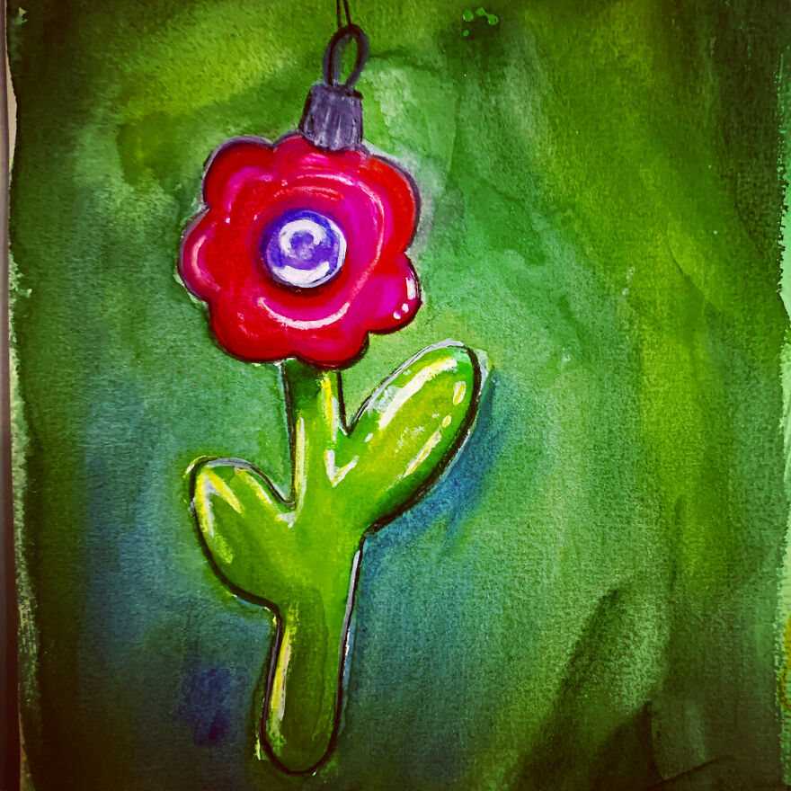 I Drew A Flower Every Day For A Year, And Here Are 40 Of My Best Works