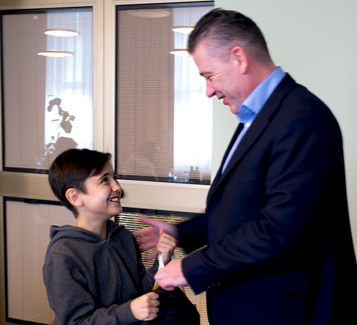 11-Year-Old Ukrainian Boy Traveling 600 Miles To Slovakia Touches Hearts With His Bravery