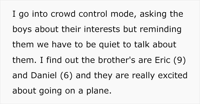 Woman On A Plane Realizes This Dad Just Left Her His Children To Look After During The Flight Woman On A Plane Realizes This Dad Just Left Her His Children To Look After During The Flight