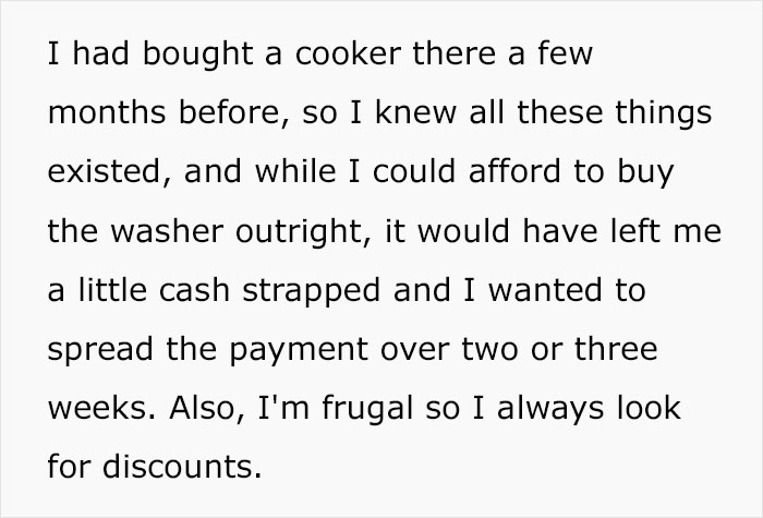 Shopper Maliciously Complies And Buys A $900 Appliance After Sales Assistant Tells Him To Look For Something He Can Afford