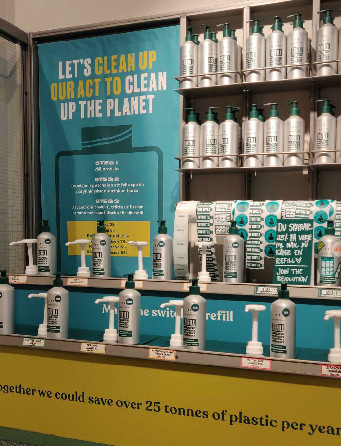 The Body Shop In Stockholm Has This Now