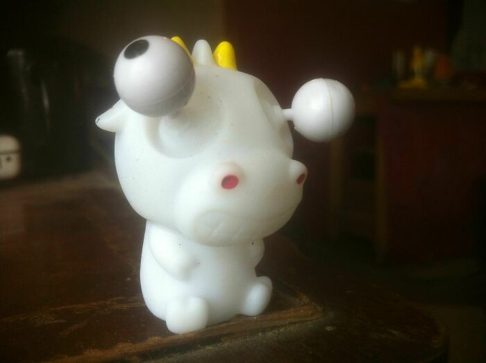 Friend Sent Me This Tiny Toy. I Think She Forgot That I Live At 10,000 Feet