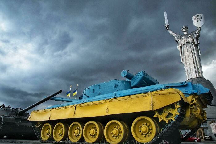 Motherland Monument. Kyiv, Ukraine