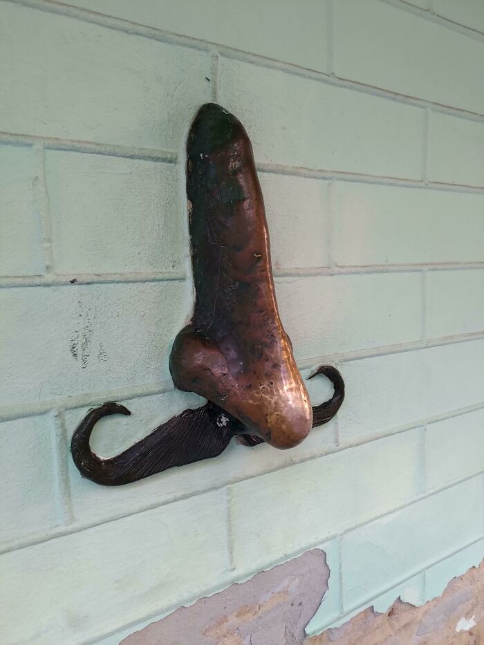 Nose. On The Wall. Kyiv