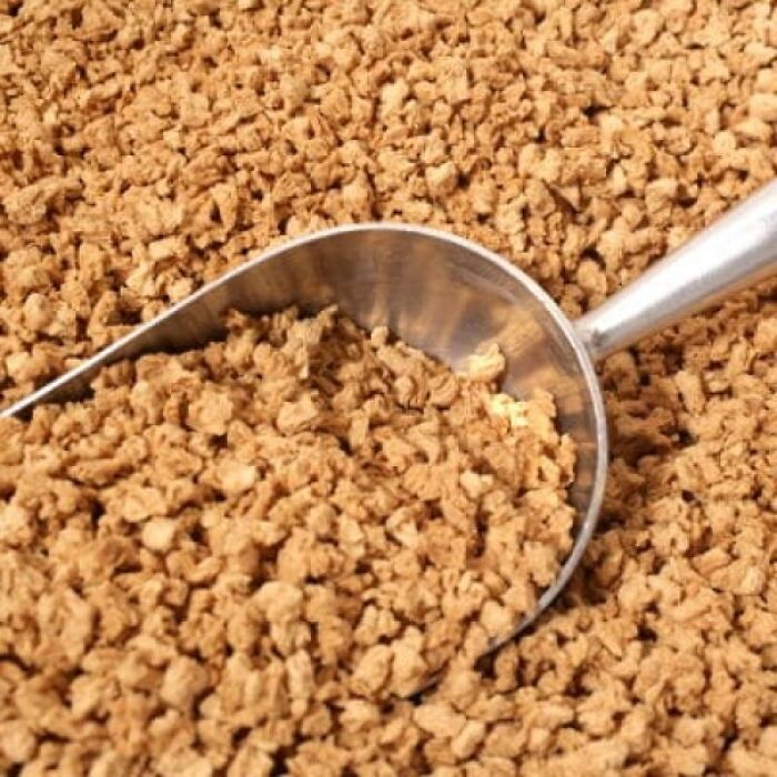 If You Need A Cheap Meat Free Protein Source, Try Getting Soy Chunks From A Bulk Food Store. At My Local Shop It Only Costs 40 Cents Per 100 Grams It's 50 Percent Protein And Doubles In Size When Cooked