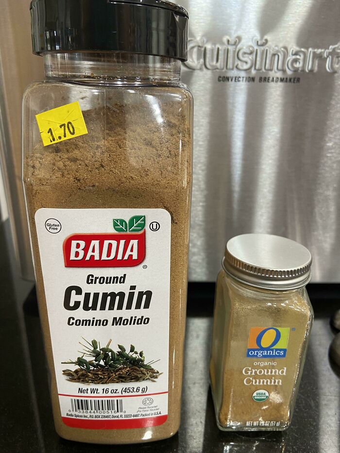 Always Check The Clearance Aisle In Your Grocery Story. The Giant Bottle On The Left Isn’t Organic, But Had To Buy At $1.70. The Bottle On The Right Is $5.49