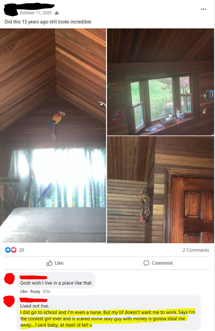 The Post Is About His Accomplishment, But She Can't Help But Make It About Herself