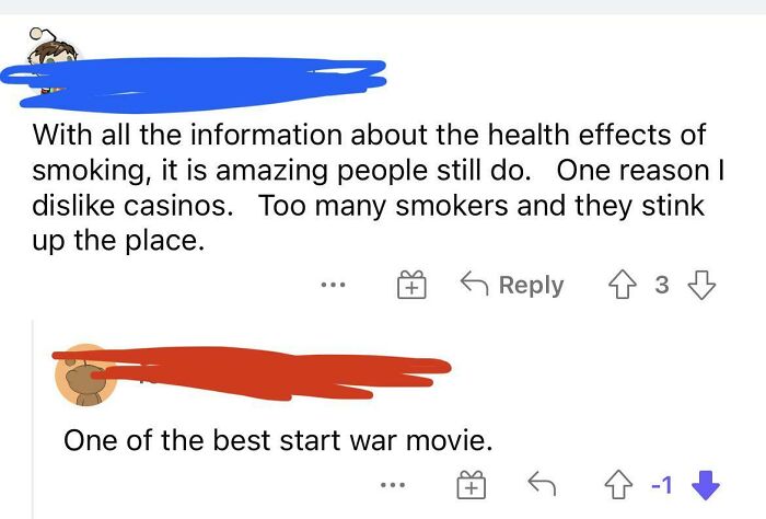 Not Sure What Made Them Think Star Wars Was Relevant To The Topic