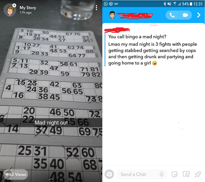 Some Guy Replies To My Snapchat Story With This