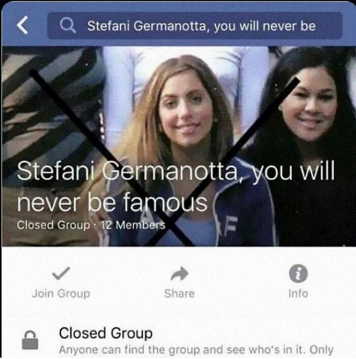 Lady Gaga Had A Hater Group