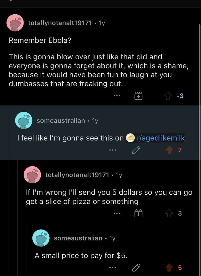 This Guy Deleted His Account To Dodge His Bet