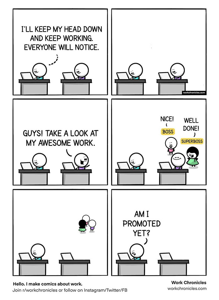 Funny Comics By Work Chronicles People Who’ve Ever Worked In An Office Will Relate To (New Pics)