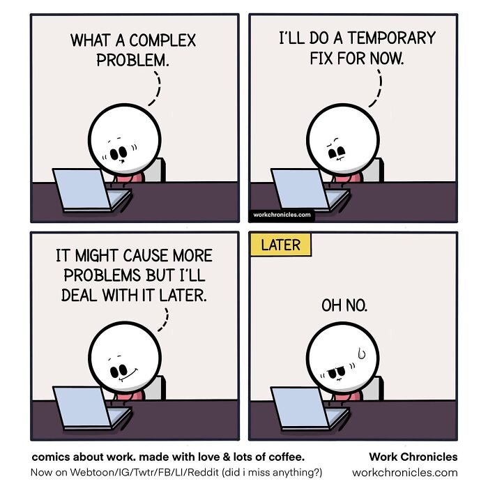 Funny Comics By Work Chronicles People Who’ve Ever Worked In An Office Will Relate To (New Pics)