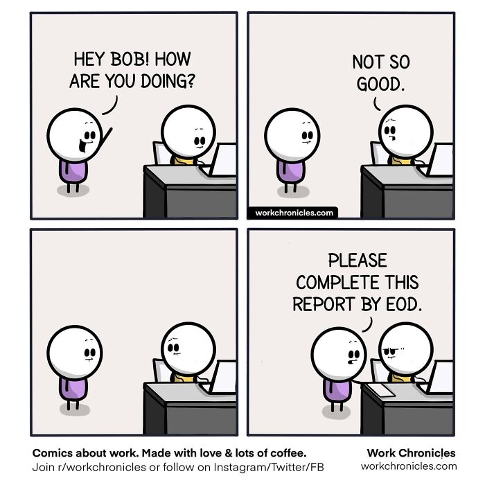 Funny Comics By Work Chronicles People Who’ve Ever Worked In An Office Will Relate To (New Pics)