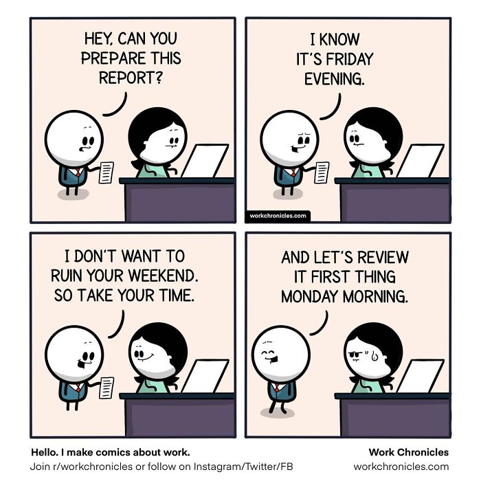 Funny Comics By Work Chronicles People Who’ve Ever Worked In An Office Will Relate To (New Pics)