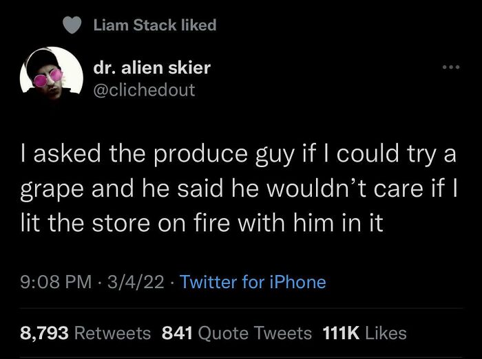 Ok, Which One Of You Works In The Produce Department?