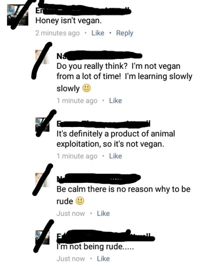 And You Call Yourself A Vegan, Filthy Honey Eater