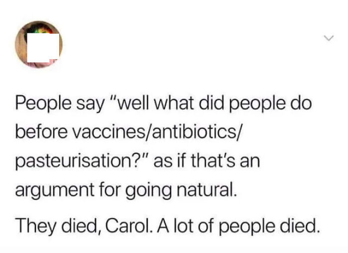 The Deadly Argument For Going Natural