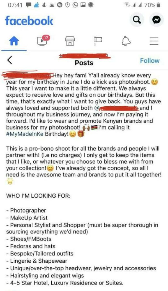 Kenyan Influencer Gives Back