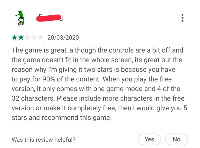 Equivalent To Instagram Influencer Asking Free Food For Review. Devs Worked For Months Even Years For The Game.