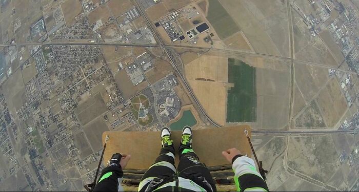 Just Before The Leap. It Was Creepy How Completely Silent It Was