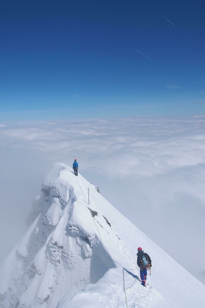 On The Ridge Of Großglockner, Austria