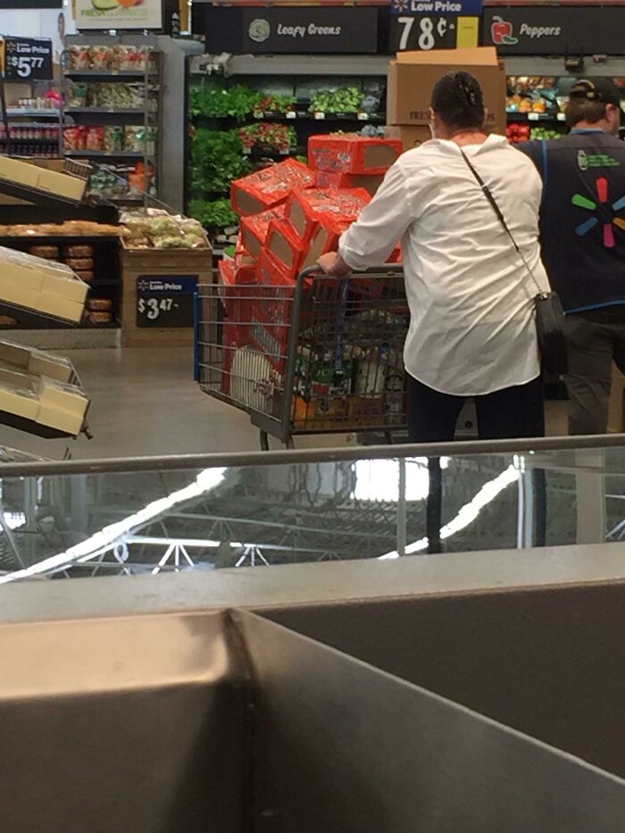 She Took All Of The Chicken Flavored Ramen