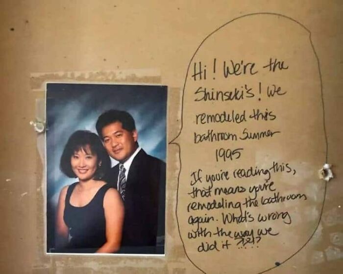 We're Remodeling Our Bathroom And Our Contractor Just Sent This