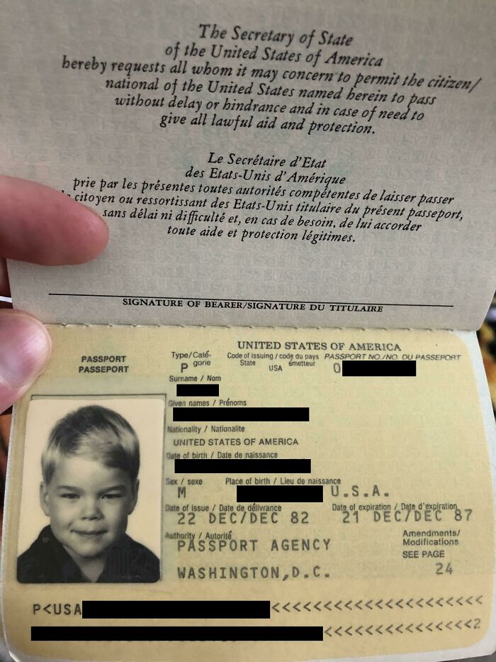 About 10 Years Ago I Replaced A Dresser I Had Since My Childhood. I Found This Burred Within My Sock Door And It Was Never Used. I'm In My Early 40s Now And Keeping It As It Is The Only Picture Of Me As A Child I Have