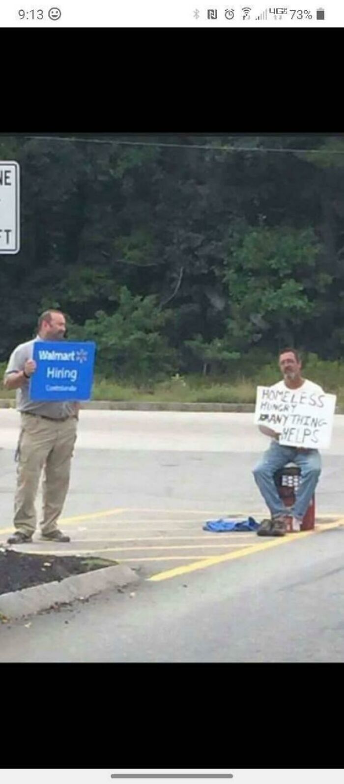 Outside Walmart In Se Georgia