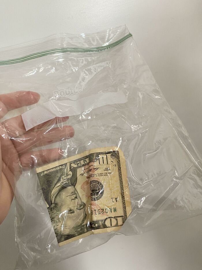 Found $10 In The Pocket Of My Ski Jacket From 5th Grade!