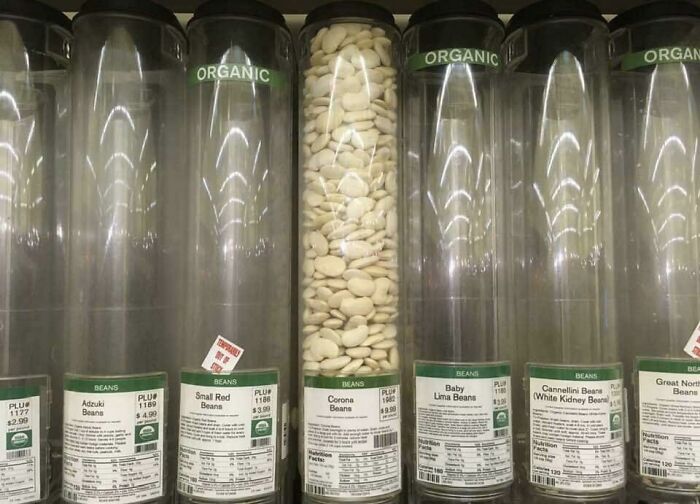 All The Beans At My Local Grocery Store Are Out Except This One...