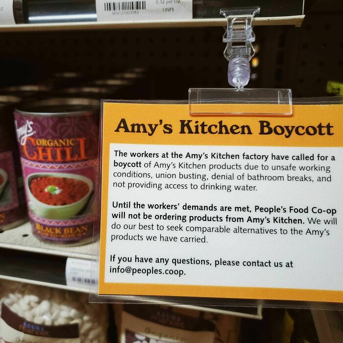 Boycott Amy's