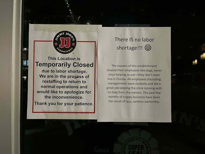 You Can Do It, Too! If They Don’t Want To Pay You Fair Wages, Force Them To Close!