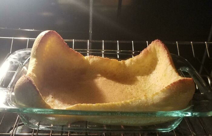 Tried To Make A Cake. Not Sure What Went Wrong.