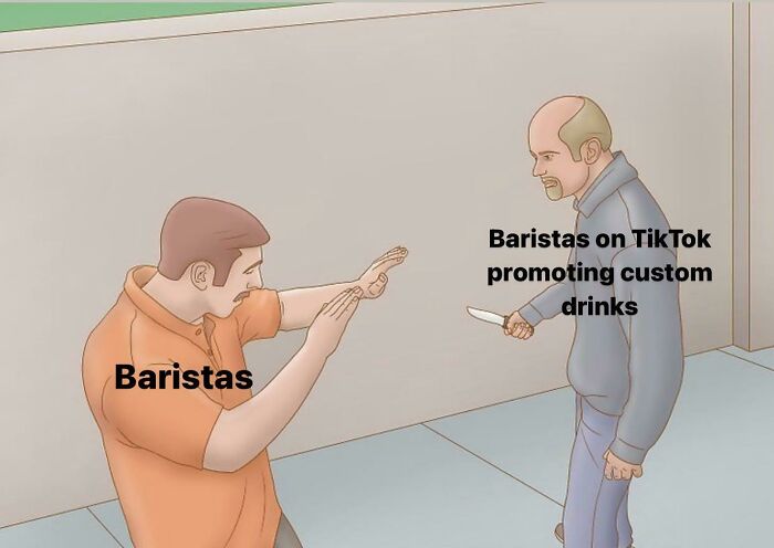 Got Asked Today Why We’re Out Of Oatmilk And Caramel Everything