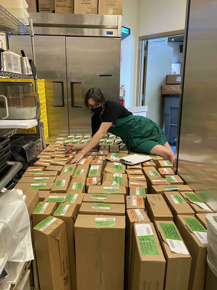 After A Full Week Of Telling Customers “Sorry, We’re All Out Of Food”… Behold, The Food Delivery Mattress