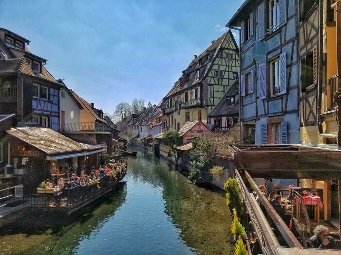 Colmar, France. In The Litte Venice Neighborhood