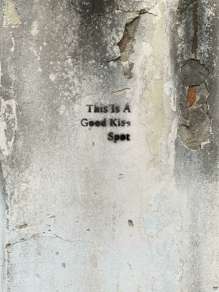 I Was Walking When I Saw This In An Alleyway, Thanks For The Heads Up!